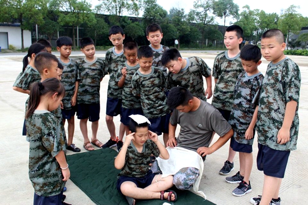 九龍坡夏令營安全救護知識